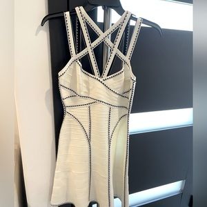 White “Marta” Herve dress. Brand New. Size Small